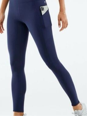 Fabletics PureLuxe High-Rise Performance Leggings in Navy